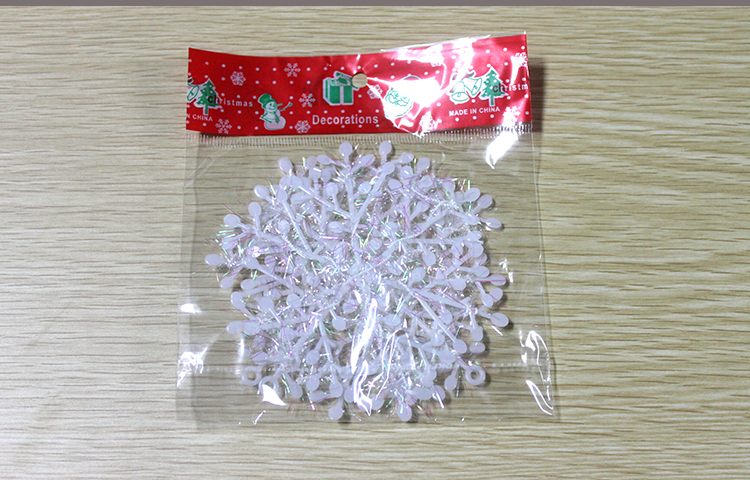 Christmas Snowflake Pvc Party Decorative Props display picture 1