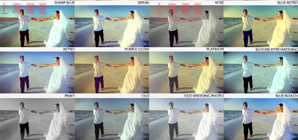 FCPX调色插件：50组清新唯美婚礼调色预设 mLooks Wedding