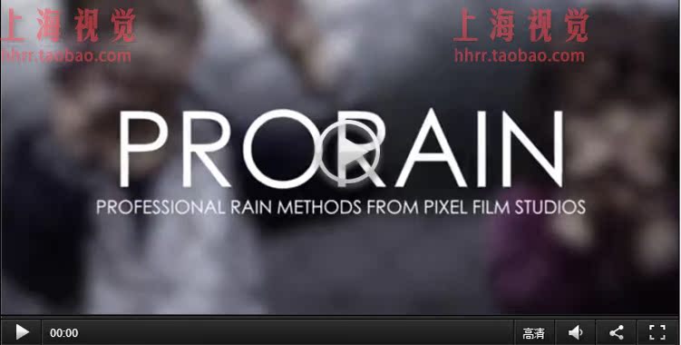 FCPX插件 ProRain v1 模拟下雨阴天效果 for Final Cut Pro X-天天素材网