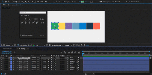 MG动画图层关键帧显示处理AE脚本 Focus v1 Win/Mac