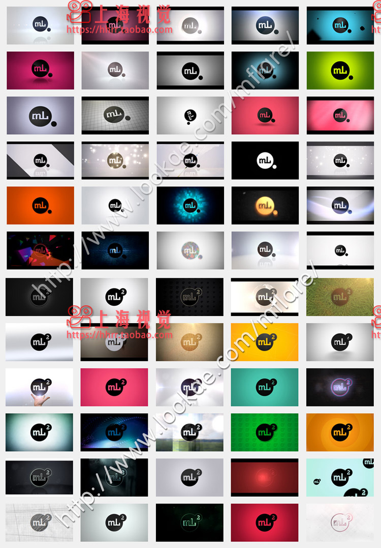 motionvfx-60组 mLogo 动画模板 mLogo 2 for FCPX - Motion 5