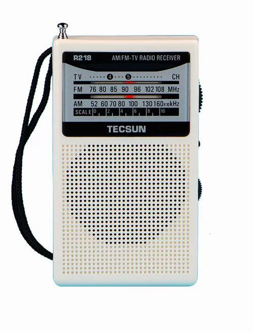Tecsun / Desheng R-218 radio con trỏ bán dẫn mini bán dẫn mini dành cho người già với đài phát thanh nhỏ Walkman máy nghe nhạc thu nhỏ - Máy nghe nhạc mp3