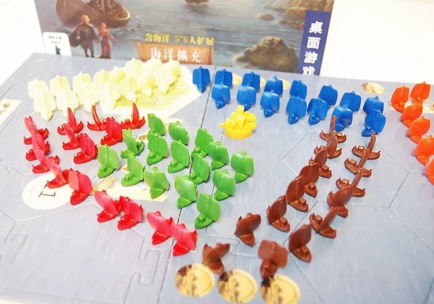 Catan Island Board Game Card Catan Model Edition Phiên bản thứ tư Bìa cứng Phiên bản Trung Quốc để gửi 5-6 người để mở rộng Con dấu nhựa - Trò chơi trên bàn