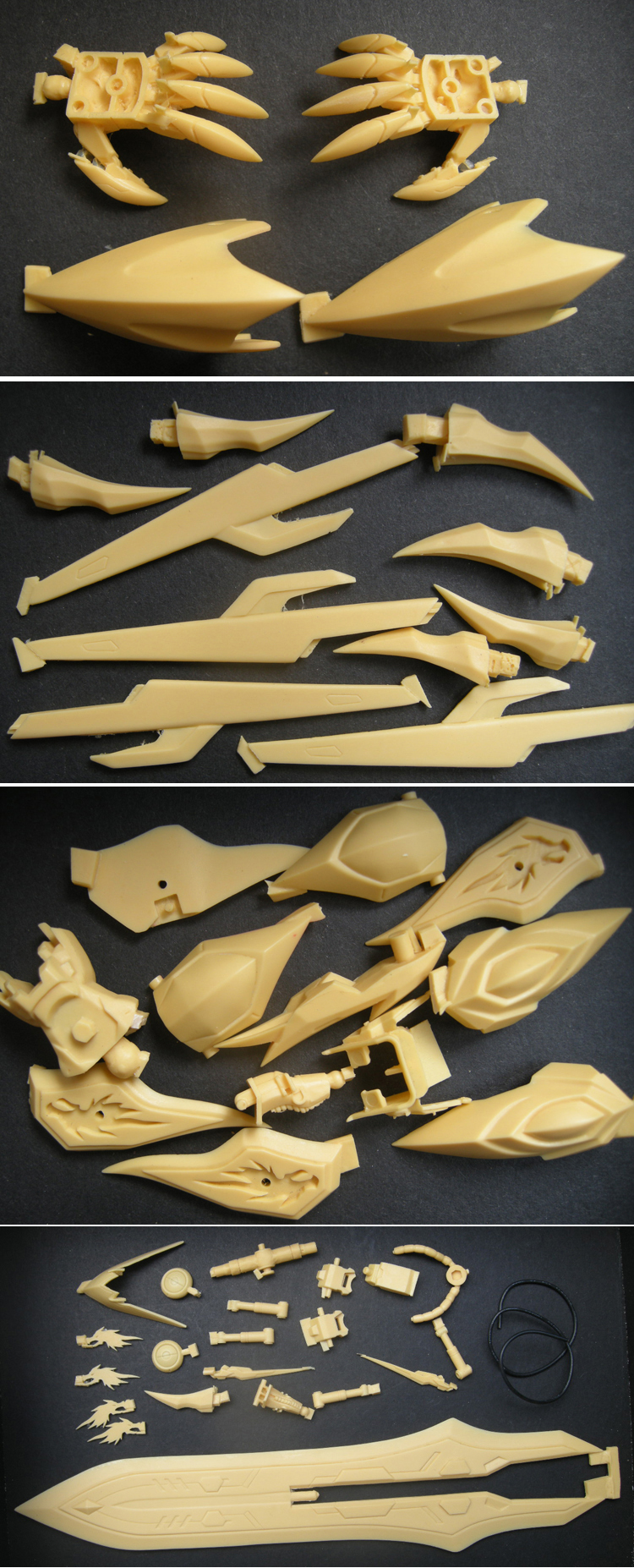 Ryujinmaru Conversion Kit for Full Mechanics 1/100 Barbatos Lupus