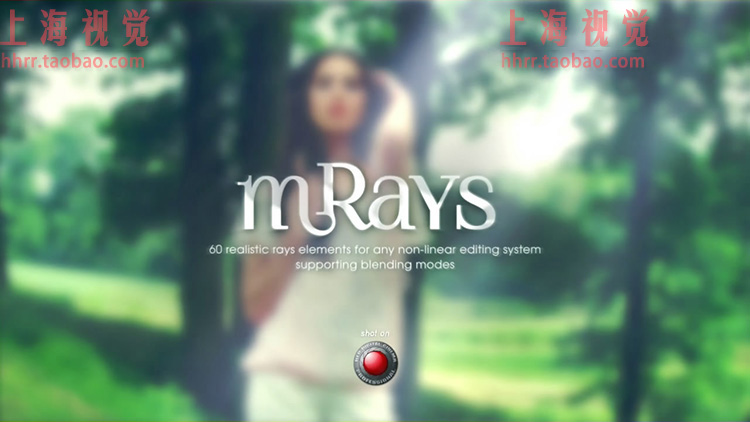 mRays 真实光线照射2K高清特效合成素材60组