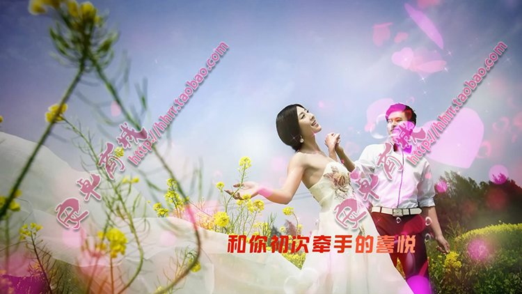 唯美浪漫 EDIUS6模板高端婚礼开场预告片 ED6婚庆微电影MV片头            EDIUS6模板源文件 永恒记忆害羞红色高端婚礼开场预告 婚庆模板