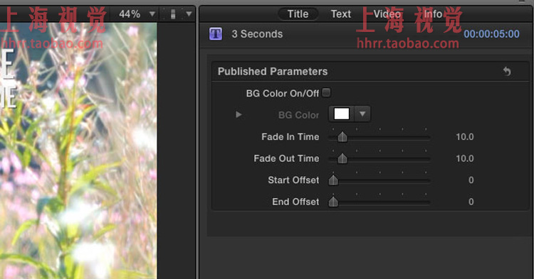 FCPX插件 Cineflare Fader 闪白快闪过渡 for final cut pro x