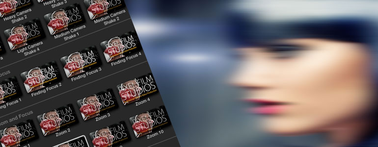 FCPX插件-摄像机抖动震动虚焦变焦转场预设 ProShake