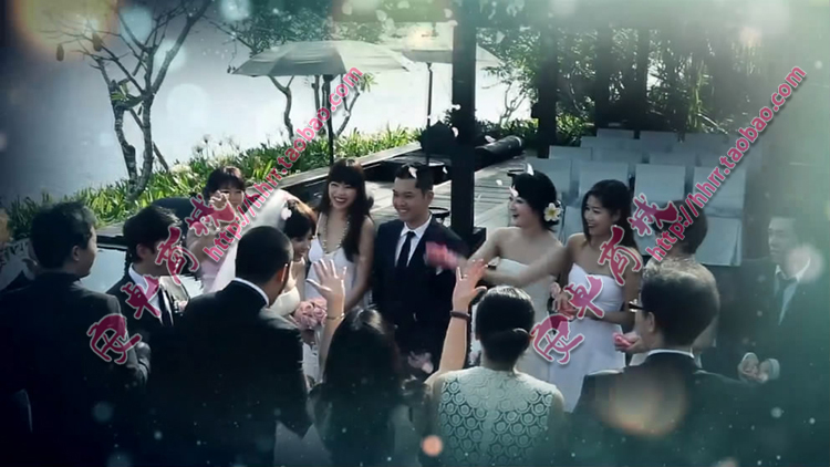 梦幻水晶爱情ED6高端婚礼片头模板 微电影MV开场预告EDIUS模板