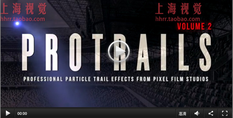 FCPX插件 ProTrails v2 炫丽粒子轨迹效果 for Final Cut Pro X
