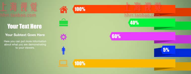 FCPX插件：数据信息报表统计动画PROGRAPH 公司企业数据分析