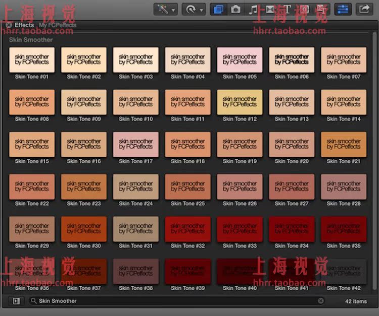 FCPX插件 Skin Smoother 美肤平滑效果 for Final Cut Pro X