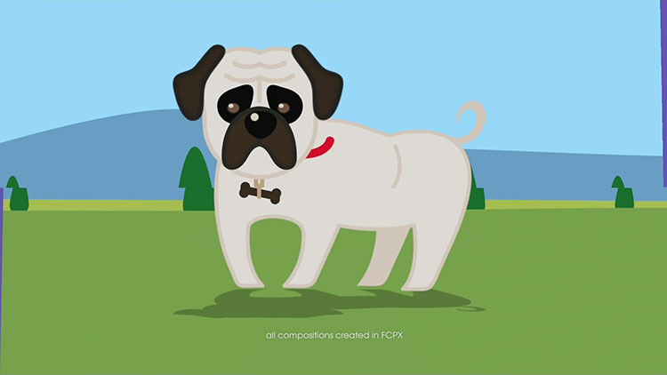 FCPX插件：160种MG动画动作预设插件 mBehavior 2