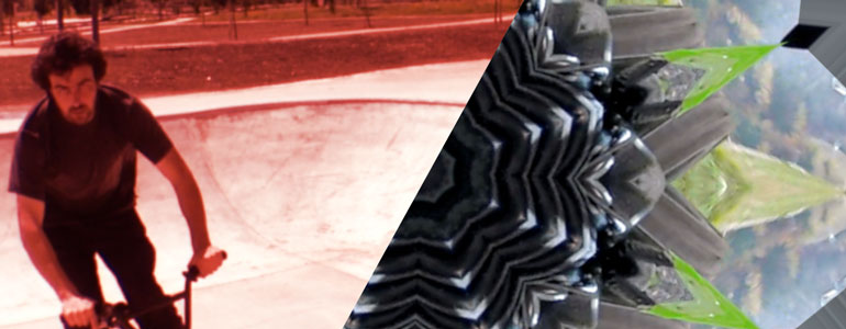 FCPX插件 TransDub 分离闪烁万花筒效果转场 for Final Cut Pro X