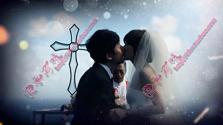 梦幻水晶爱情ED6高端婚礼片头模板 微电影MV开场预告EDIUS模板