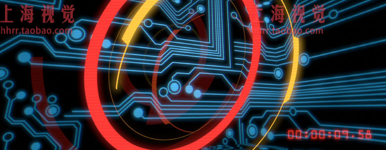 FCPX插件 ProHud v1 波形脉冲科技感背景效果for Final Cut Pro X