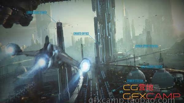 VideoHive 高科技信息指示线 包装线条文字介绍模板