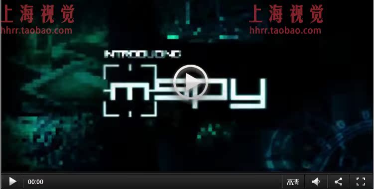 Final Cut Pro X 高科技数据元素插件包 motionVFX mSPY FCPX插件