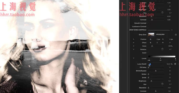 FCPX插件 ProBlend 多重曝光混合模式调整