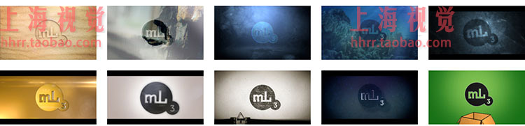 Final Cut Pro X 插件：MotionVFX mLogo 3 标题LOGO动画（30组）