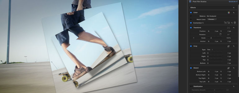 FCPX插件 TransDub 分离闪烁万花筒效果转场 for Final Cut Pro X