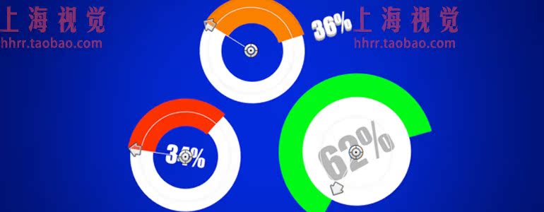 FCPX插件：数据信息报表统计动画PROGRAPH 公司企业数据分析