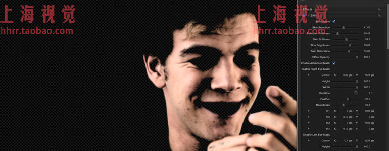 FCPX插件 ProSkin 2.0 皮肤美容处理 for Final Cut Pro X