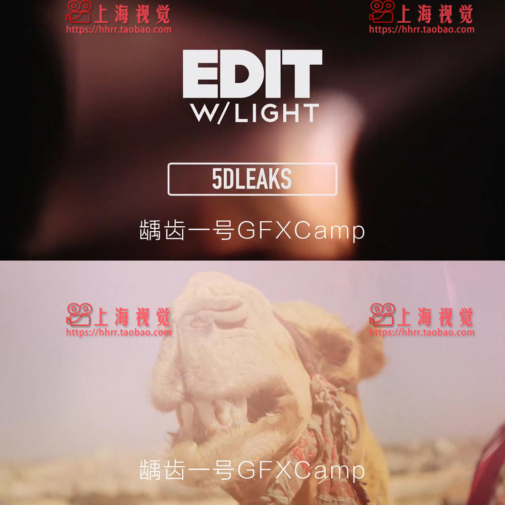 5DLEAKS 50个耀光漏光唯美浪漫转场1080P高清视频素材