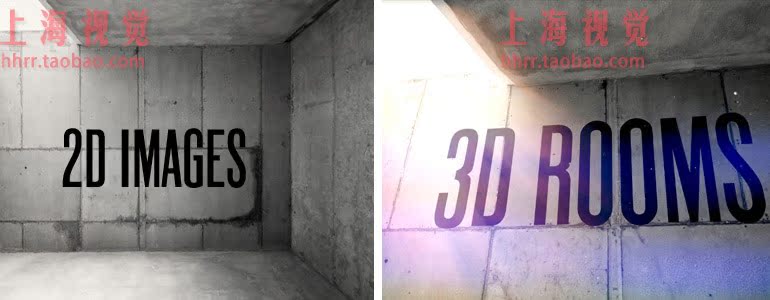 FCPX插件 Projection 图片模拟视频三维高级工程合成工具插件