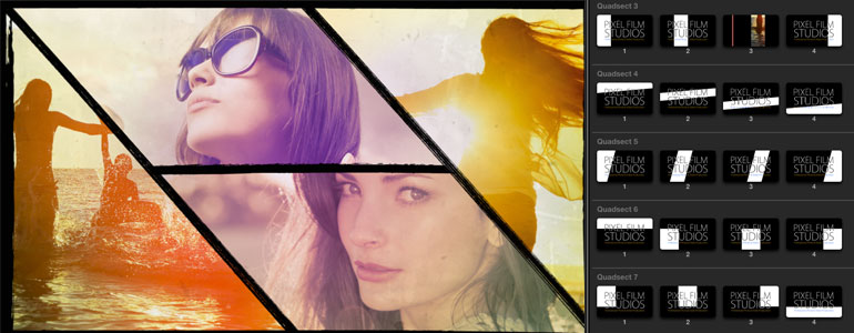 FCPX插件 ProSlice v2 风格化分屏效果 for Final Cut Pro X