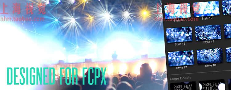 Final Cut Pro X 插件 ProBokeh V2 唯美朦胧背景虚化效果 FCPX