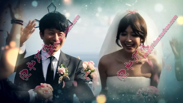 梦幻水晶爱情ED6高端婚礼片头模板 微电影MV开场预告EDIUS模板