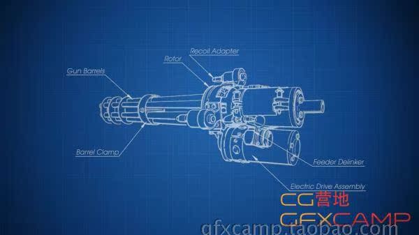 VideoHive 高科技信息指示线 包装线条文字介绍模板