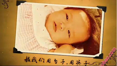 发黄老照片翻页效果 一生回忆温馨家庭电子相册ae 婚礼开场素材