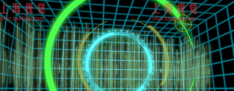 FCPX插件 ProHud v1 波形脉冲科技感背景效果for Final Cut Pro X