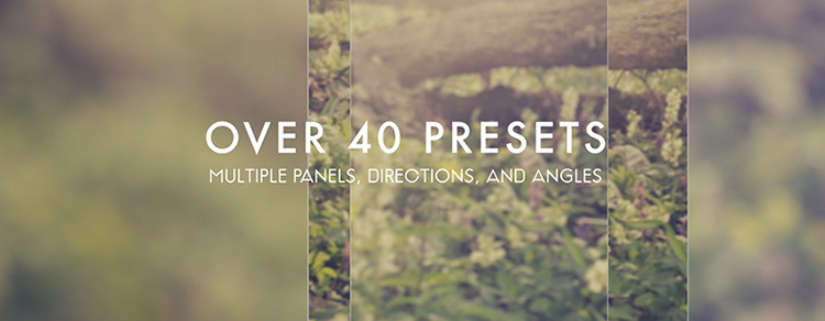 Mac FCPX插件:48组毛玻璃时尚遮罩转场预设 TRANSGLASS