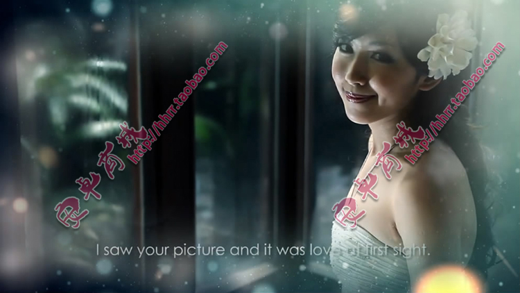 梦幻水晶爱情ED6高端婚礼片头模板 微电影MV开场预告EDIUS模板