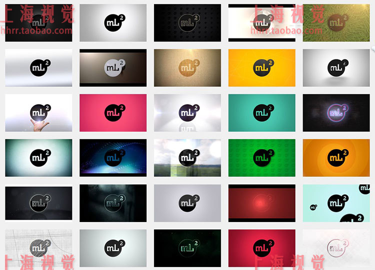 FCPX 插件：MotionVFX mLogo 1+2 标题logo动画（60组）