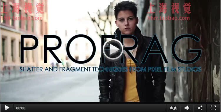 FCPX插件 ProFrag 可控制粉碎画面照片破碎碎片效果