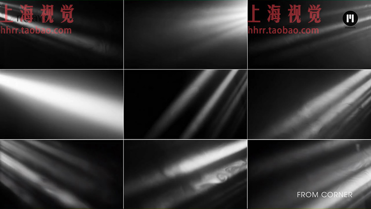 mRays 真实光线照射2K高清特效合成素材60组