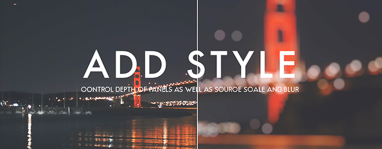 Mac FCPX插件:48组毛玻璃时尚遮罩转场预设 TRANSGLASS