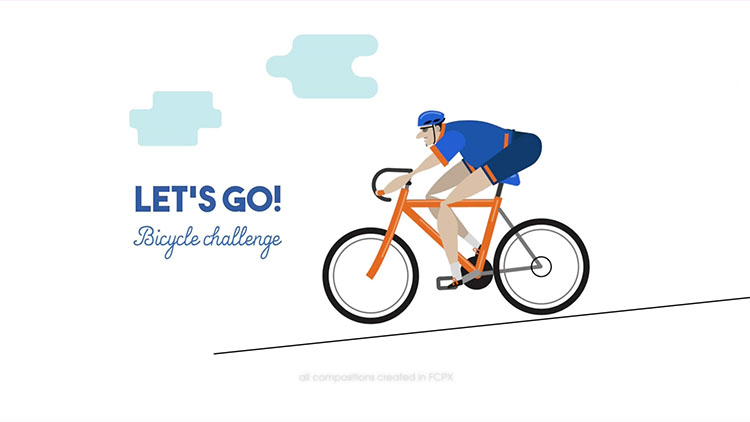 FCPX插件：160种MG动画动作预设插件 mBehavior 2