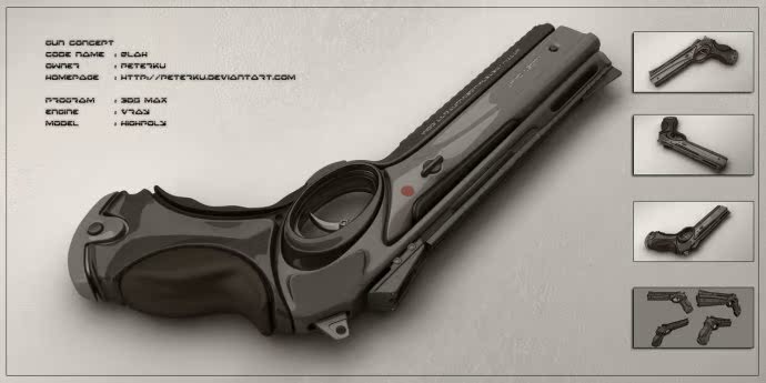 免费科幻武器枪械冷兵器参考合集