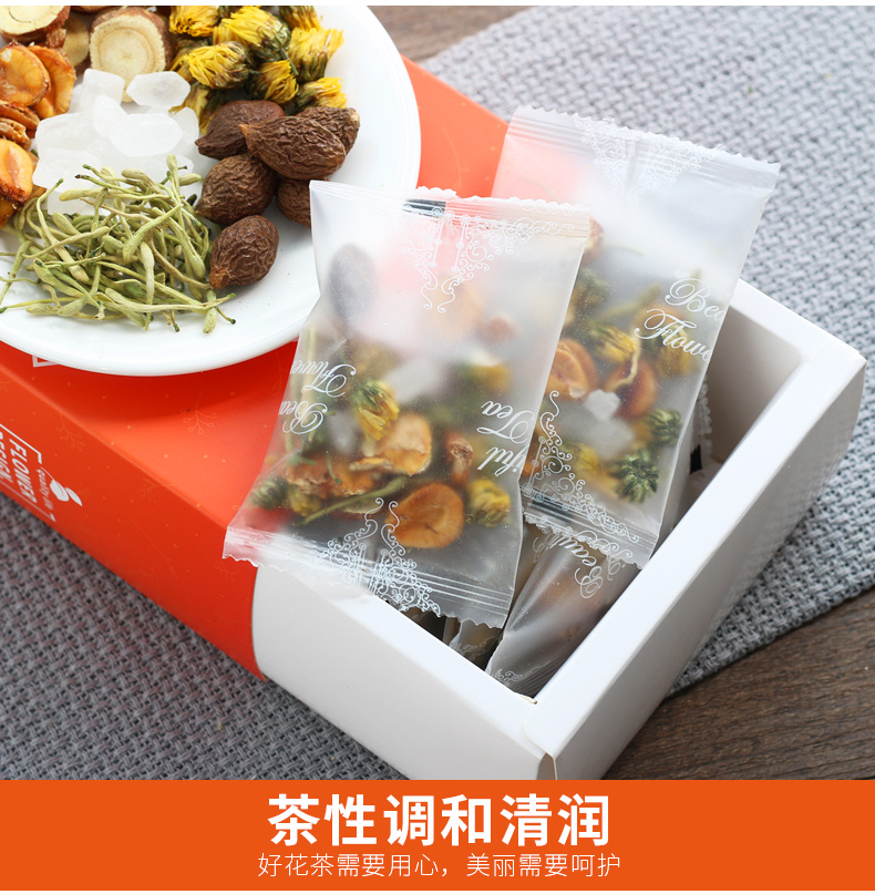 祥有味 胖大海菊花甘草茶 单盒8包 清咽润喉 图6