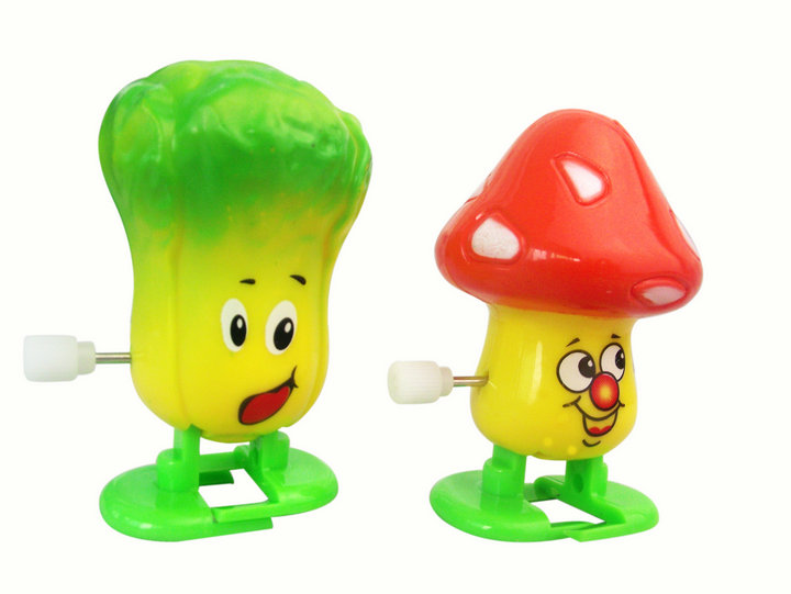 婴儿的宝宝超级可爱的上链蔬菜模型发条玩具会走路的早教儿童玩具