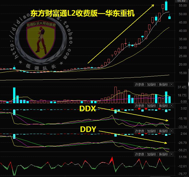 热卖短线炒股软件通达信指标公式-主力大单DDE(低调队长)